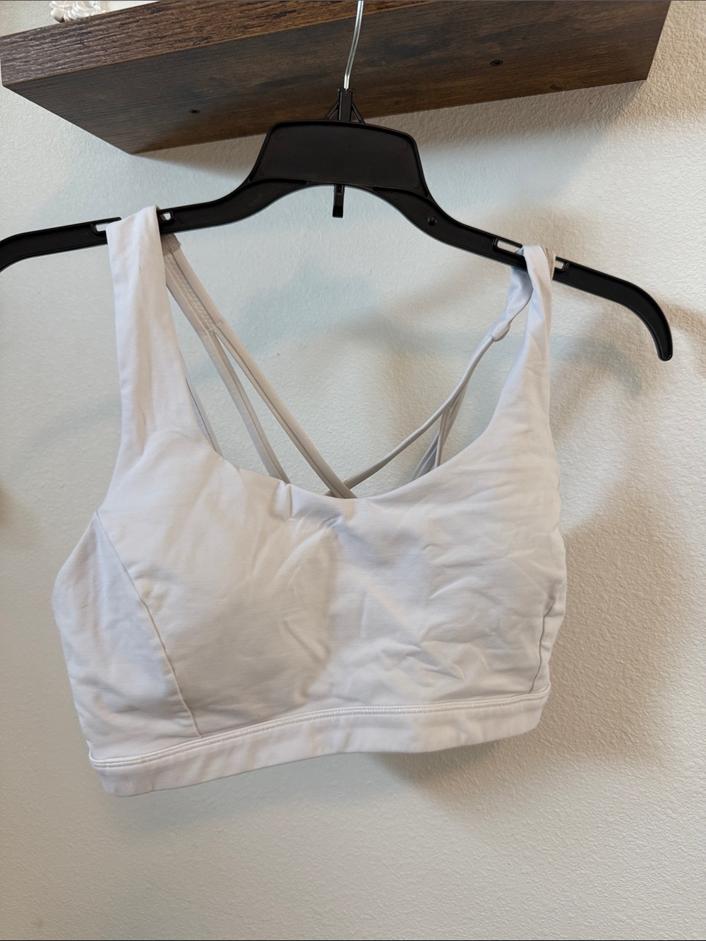 lululemon athletica White Strappy Sports Bra